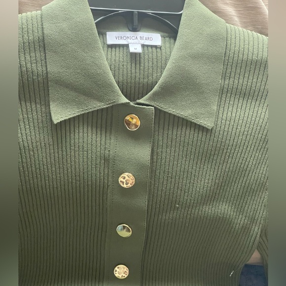 VERONICA BEARD Lauper Rib-Knit Sweater dress. Size M Women
#271 - Picture 6 of 10